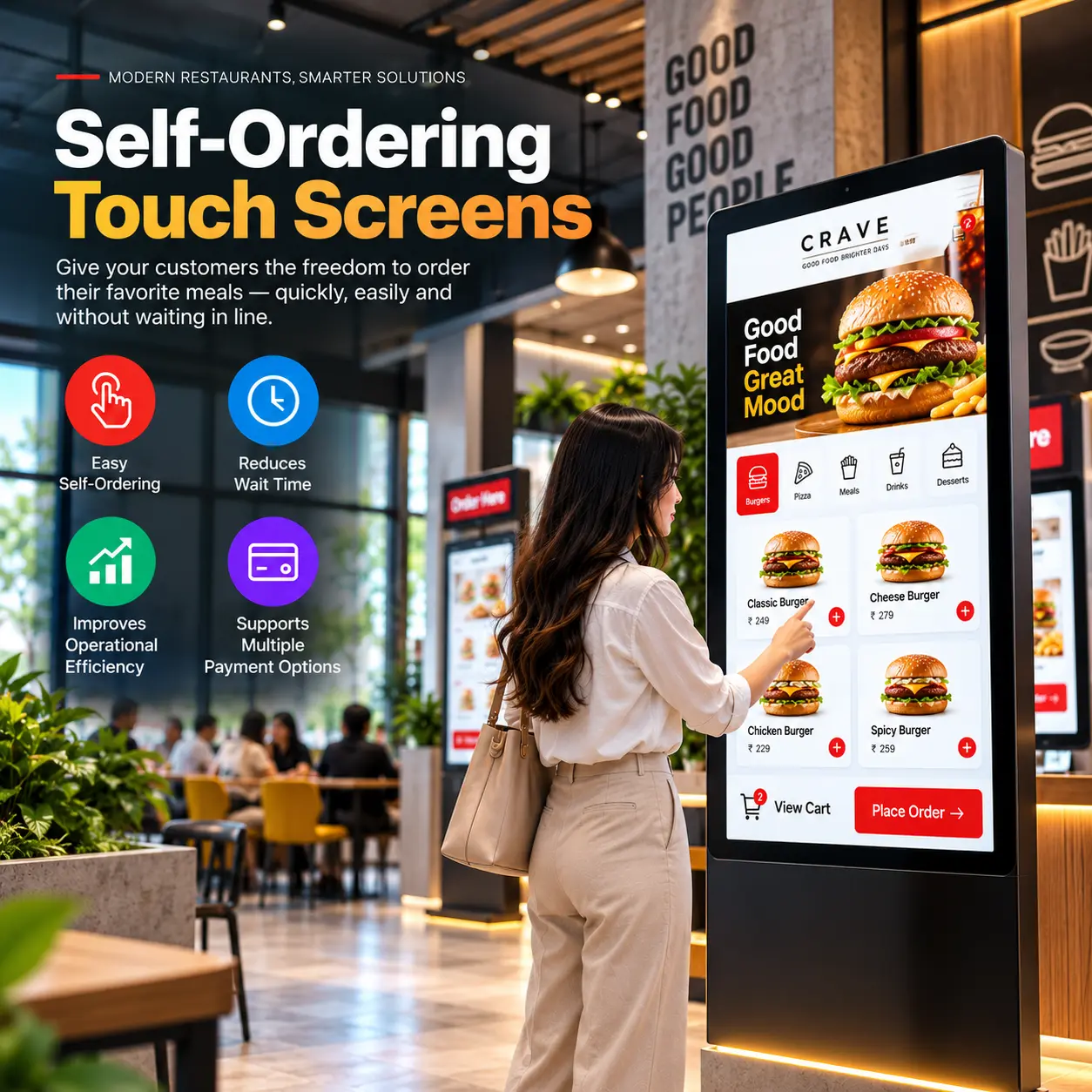 27" Self-ordering Kiosk | SO27K