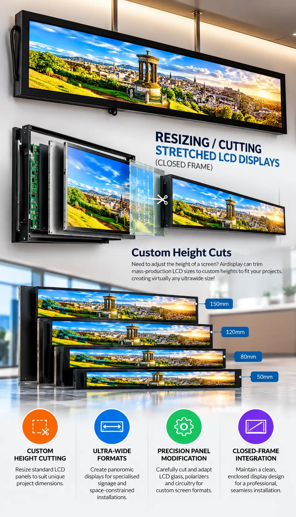 Resizing Stretched LCD Displays