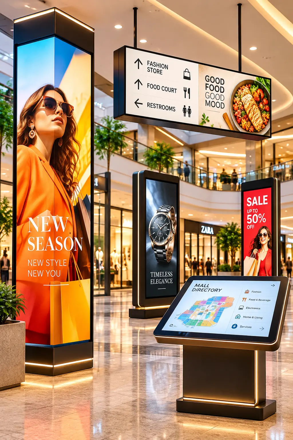 Small Signage Displays | 7″ – 27″